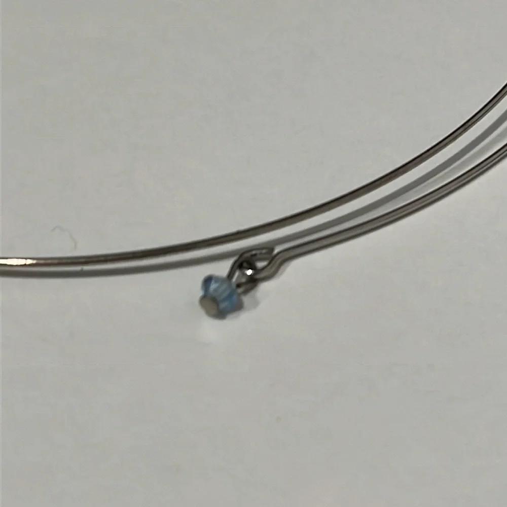 Turquoise Pendant Silver Choker Necklace